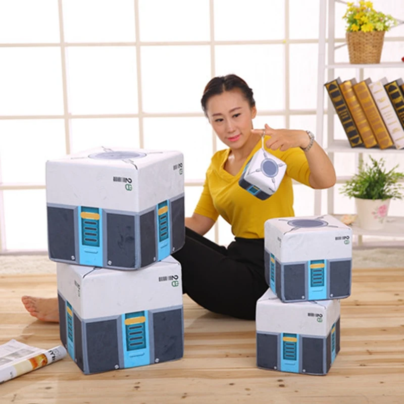 

10/20/30 cm Hottest Over Watch OW Toy Stuffed Cartoon Game Toys Elastic Cube Pillows Sofa Cushion Toys For Children & Fans