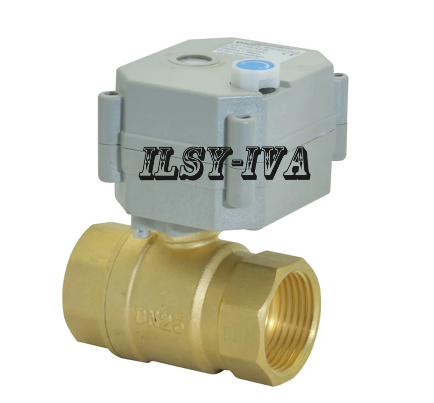 1-дюймовыечистые этикетки пробки AC110V для AC230V тип коммутатора Электрический шаровой кран, CR502 латунь привод водяной клапан с инструкцией