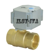 1-дюймовыечистые этикетки пробки AC110V для AC230V тип коммутатора Электрический шаровой кран, CR502 латунь привод водяной клапан с инструкцией