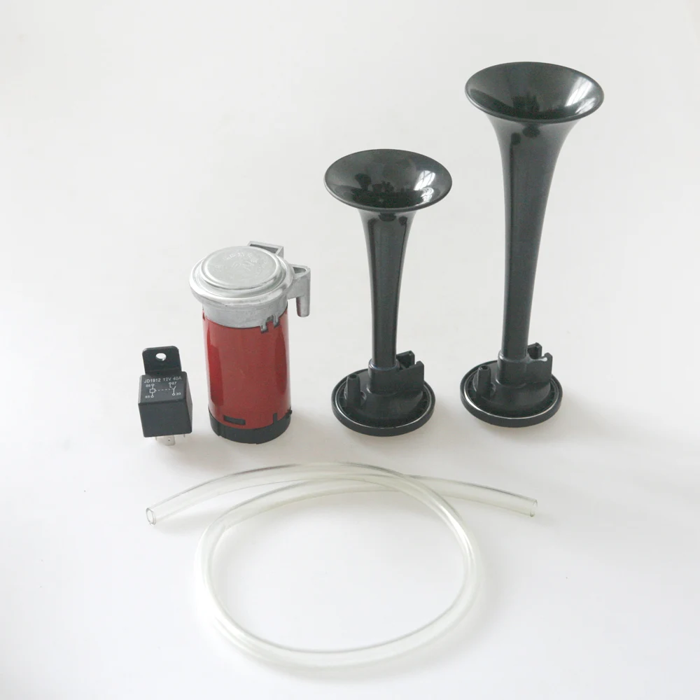 Ultra Loud 117dB Air Horn Train Horn Kit Dual Trumpet 12V Car Truck