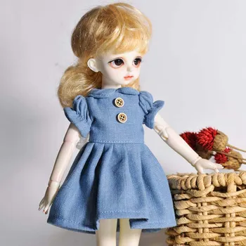 

1PCS 1/6 Doll Clothes BJD Doll Accessories Cute 1/6 Doll Dress
