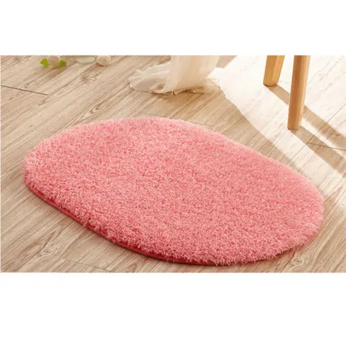 

Absorbent Soft Plush Bath Bathroom Bedroom Floor Mat Shower Rug Non-slip Carpet