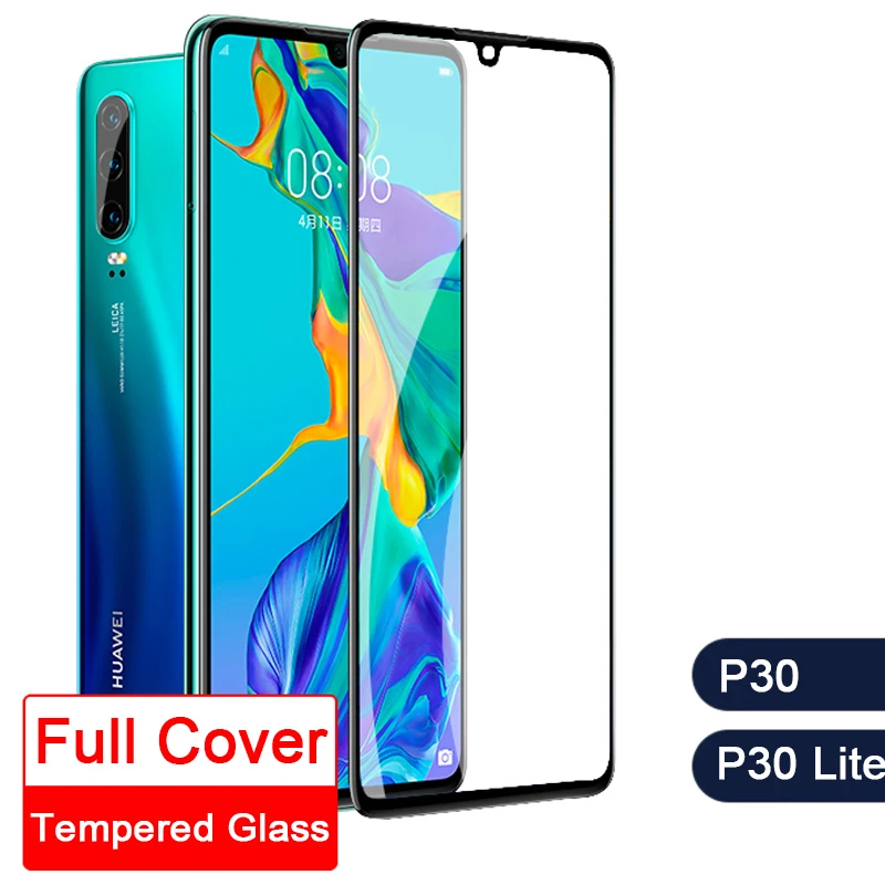 

Full Cover Tempered Glass For Huawei P20Lite Y9 Prime 2019 Nova 5i 5 P Smart Z Screen Protector For Honor 20 Pro 10i 20i 8X Film