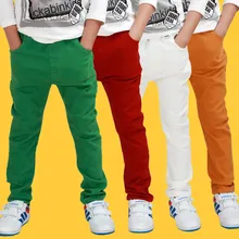 Enfants de vêtements pantalon cottonkids pantalon garçons printemps automne mince pantalon mode baleines à bosse claretred vert foncé blanc casual