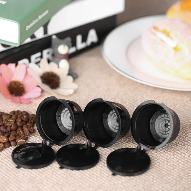 Best Price 3pcs/set Coffee Capsule Dolce Gusto Coffee Filter Reusable Dolce Gusto Coffee Capsule with Spoon and Brush 4D Best Price 3pcs/set Coffee Capsule Dolce Gusto Coffee Filter Reusable Dolce Gusto Coffee Capsule with Spoon and Brush 4D