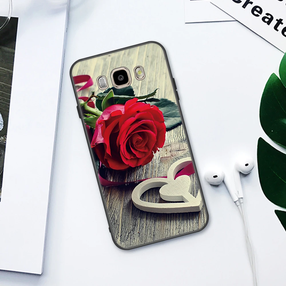 Любовь Сердце чехол для телефона для samsung Galaxy J5 J7 J3 A3 A5 A7 A6 A8 плюс S8 S9 S6 S7 Edge Note 8 9 мягкий чехол Coque - Цвет: 11