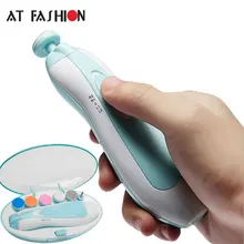 В моде 6 в 1 электрическая машинка для стрижки ногтей детская точилка для ногтей ручка триммер для ногтей набор для детей безопасный эффективный детский набор маникюрных инструментов