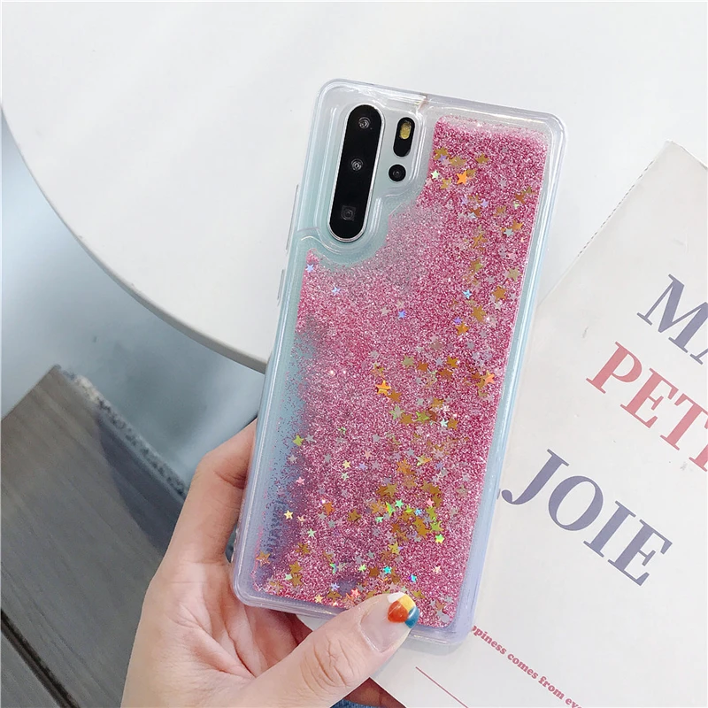 Для Huawei P8 P9 P10 P20 P30 Lite Pro P Smart Plus 2019 жидкий зыбучий песок чехол для Nova 2i 3 3i 3e 4 e