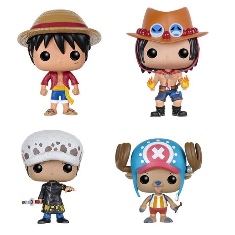 

One Piece Luffy Tonytony Chopper Portgas D ACE Trafalgar LAW Action Figures Toy Kids Gifts Doll