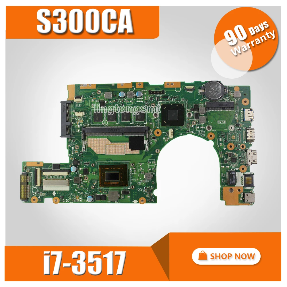 new motherboard S300CA For ASUS S300CA VivoBook S300C Laptop motherboard S300CA mainboard i7-3517/3537U REV2.1 4G RAM new motherboard S300CA For ASUS S300CA VivoBook S300C Laptop motherboard S300CA mainboard i7-3517/3537U REV2.1 4G RAM