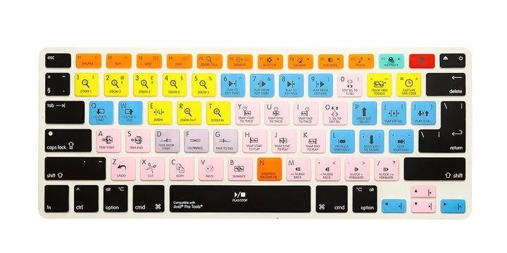 For A1278 Serato Scratch LIVE Shortcut Keyboard Screen Skin Cover For Macbook Pro Air Retina 13 A1369 A1466 A1425 A1502 1517 (5)