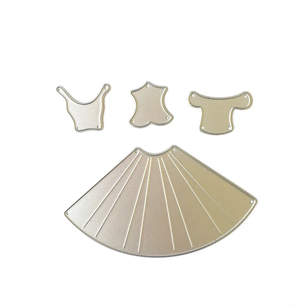

DIY Dress Metal Cutting Dies Stencils Scrapbooking Embossing Crafts A802 08