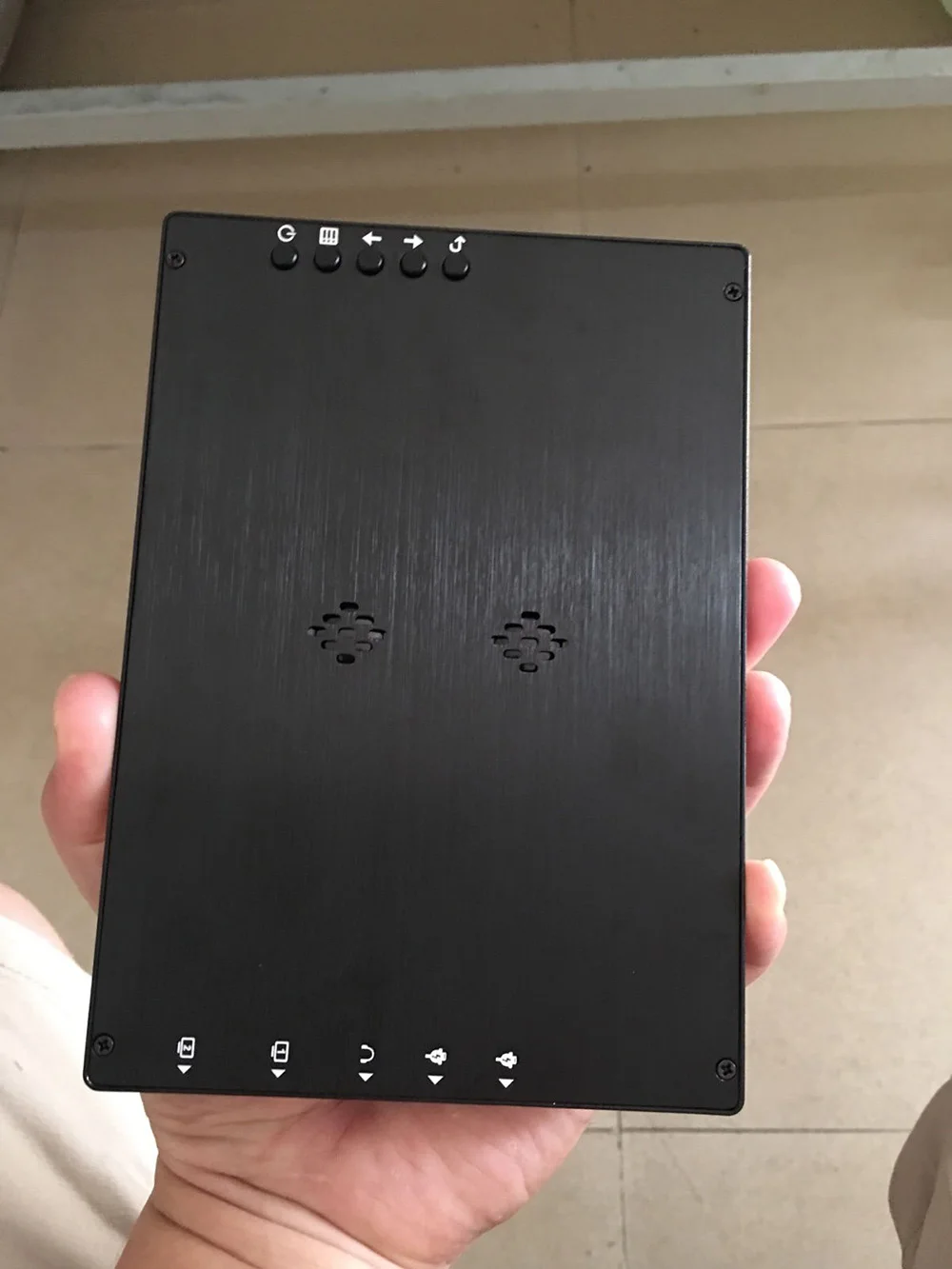7 дюймовый портативный дисплей 1280*800 IPS LCD 550ccd встроенный динамик USB 5V Power Raspberry