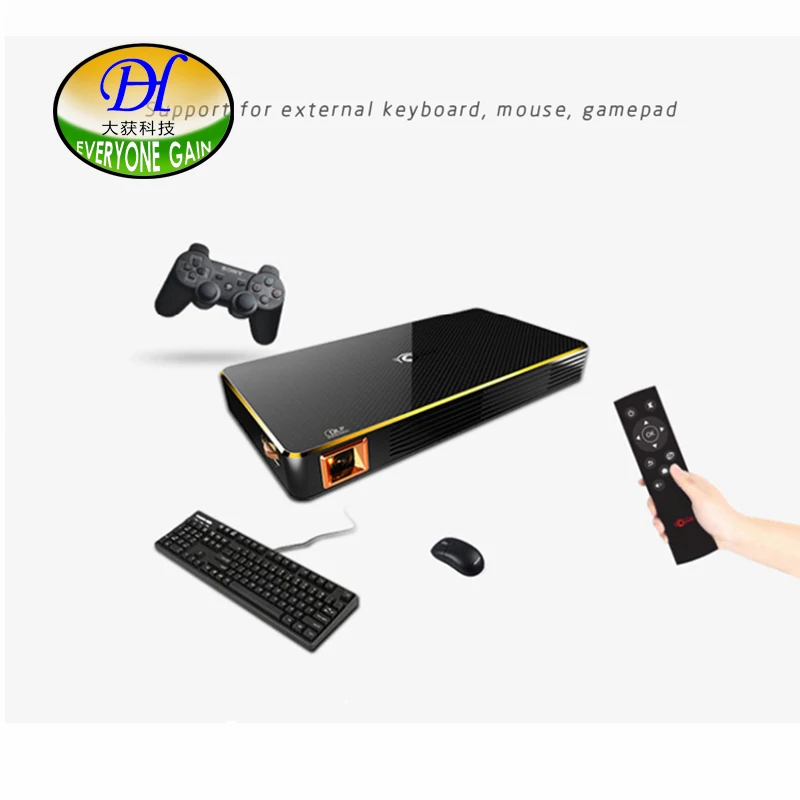 Everyone Gain Projector Smart Android Mini Projector Support Wifi Bluetooth Connection Full Hd Home Theater DH-A800 Everyone Gain Projector Smart Android Mini Projector Support Wifi Bluetooth Connection Full Hd Home Theater DH-A800