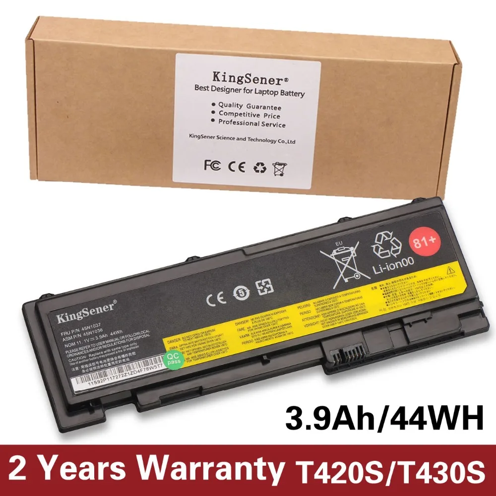 44WH New Laptop Battery For Lenovo ThinkPad T430S T420S T420si T430si 45N1039 45N1038 45N1036 42T4846 42T4847 2 Years Warranty 44WH New Laptop Battery For Lenovo ThinkPad T430S T420S T420si T430si 45N1039 45N1038 45N1036 42T4846 42T4847 2 Years Warranty