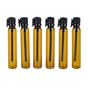 

YZ-5-1 1ml Supply of imported brown oil bottles, dropper bottles, try to install glass perfume bottles 50Pcs