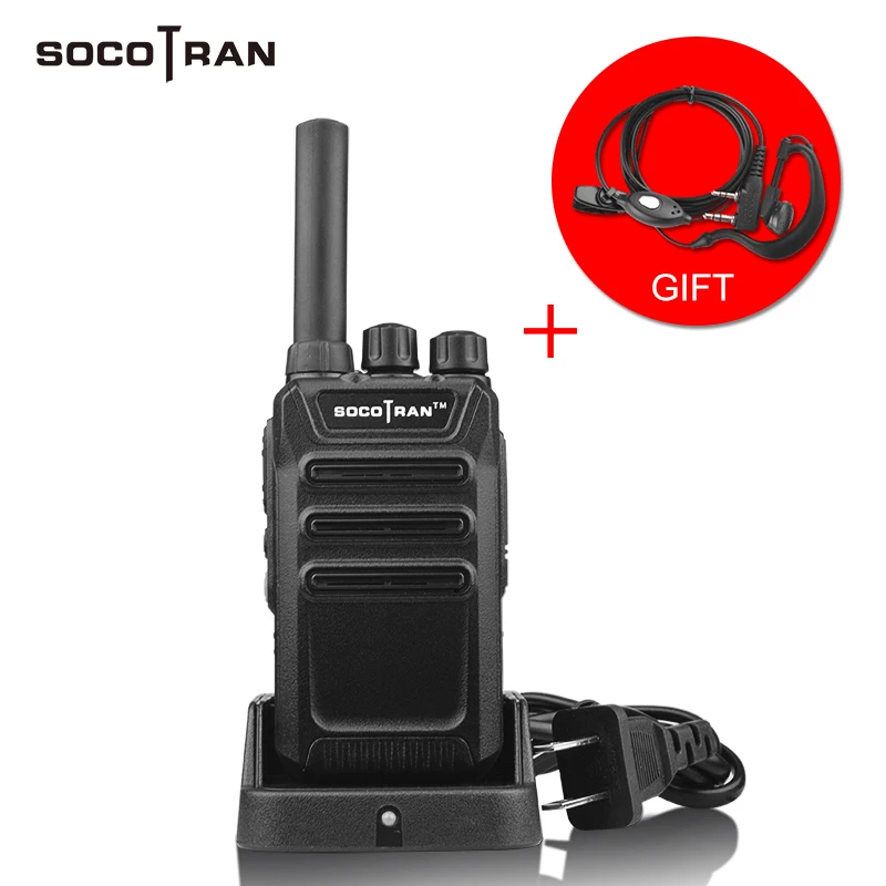 SOCOTRAN SC 508 UHF 400 470 МГц мини двухсторонний радиоаппарат VOX портативная рация с фонарь