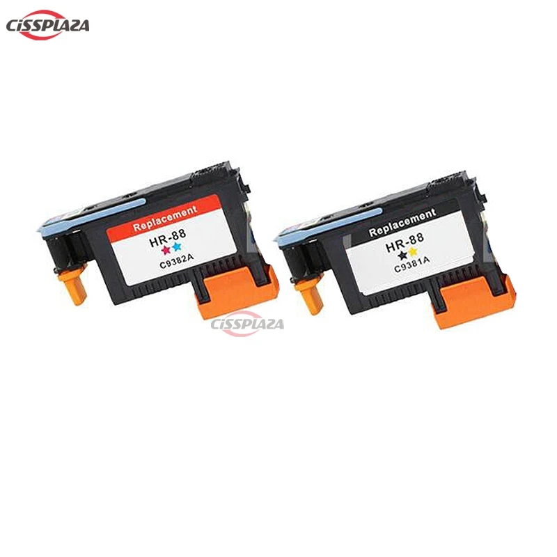 CISSPLAZA C9381A C9382A совместима с головкой принтера HP88 для K550 K8600 L7480 L7550 L7555 L7580 L7590 L7650 L7680
