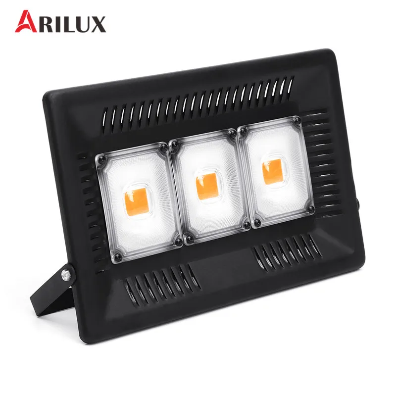 

ARILUX 150W Full Spectrum LED Grow Flood Lights Waterproof IP65 Thunder Protection LED Plant Grow Light AC 220-240V