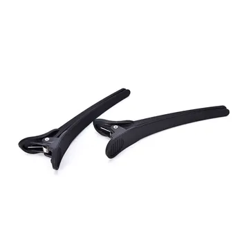 

Wholesale High Quality 12Pcs Professional Black Matte Hairdressing Salon Sectioning Clamps Hair Styling Clip Clips For Hair