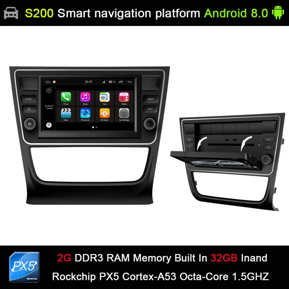 

Android 8.0 system PX5 Octa 8-Core CPU 2G Ram 32GB Rom Car DVD Radio GPS Navigation for VolksWagen VW Gol 2013-2015
