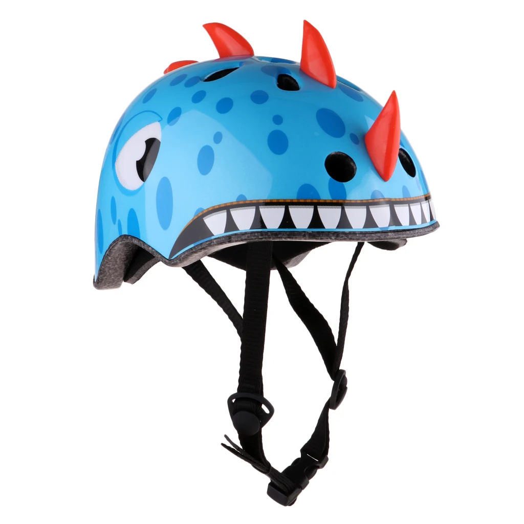 Kids Adjustable Bike Helmet EPS and PC Material Cycling Skating Scooter Helmet for Safety Head Gear Protection