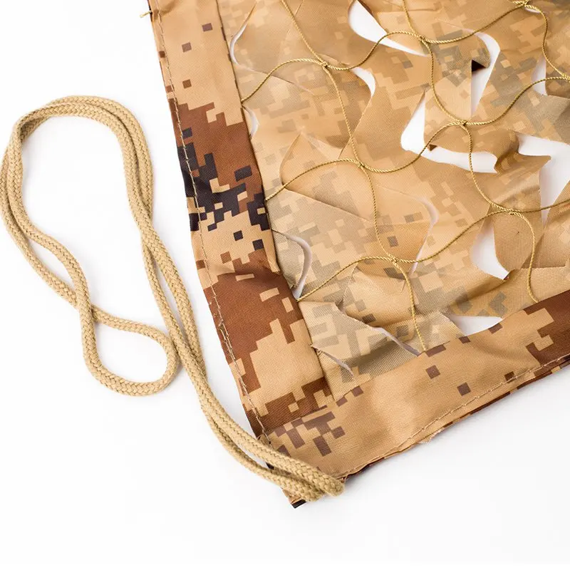 VILEAD 1.5m Wide Desert Digital Camouflage Net for Decoration Garden Secret Protection Military Sun Shelter Car Cover Camo Tent