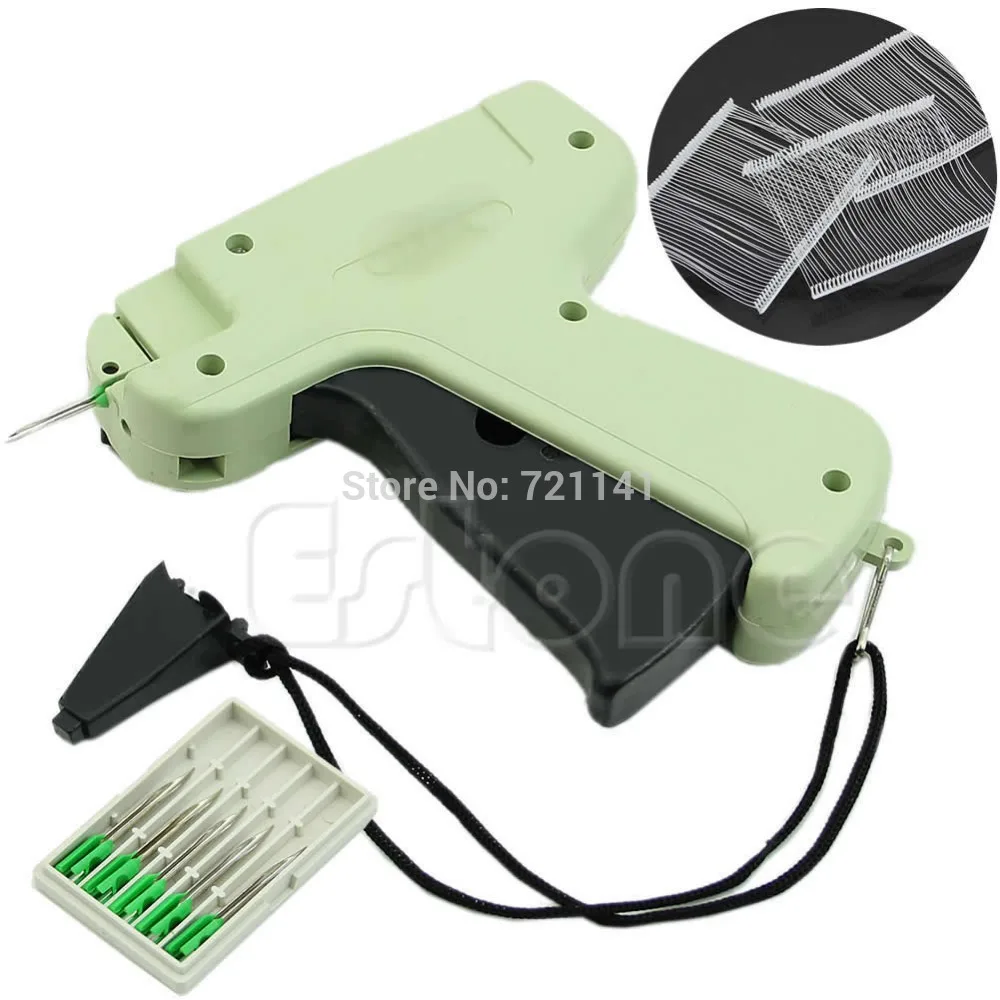New Clothes Garment Price Label Tagging Tag Gun + 1000 Barbs + 5