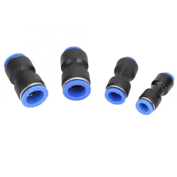

5pcs Pneumatic Reducer Reducing Fitting Hose Tube Push In Connectors