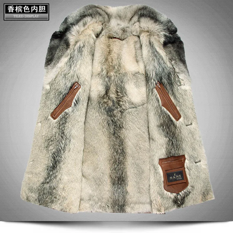 Aliexpress.com : Buy Real fur coat men winter genuine