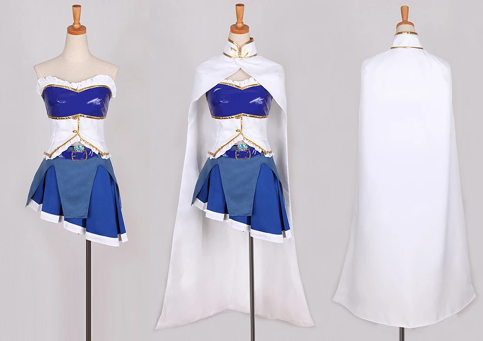 Puella Magi Madoka Magica Miki Sayaka Косплей Костюм Хэллоуин |