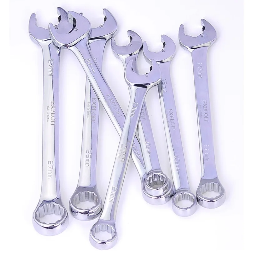 

Ratchet Spanner Ratchet Wrench Universal Wrench Open End Torque wrench force bionic wrench Rust-proof Hard-wearing Surface