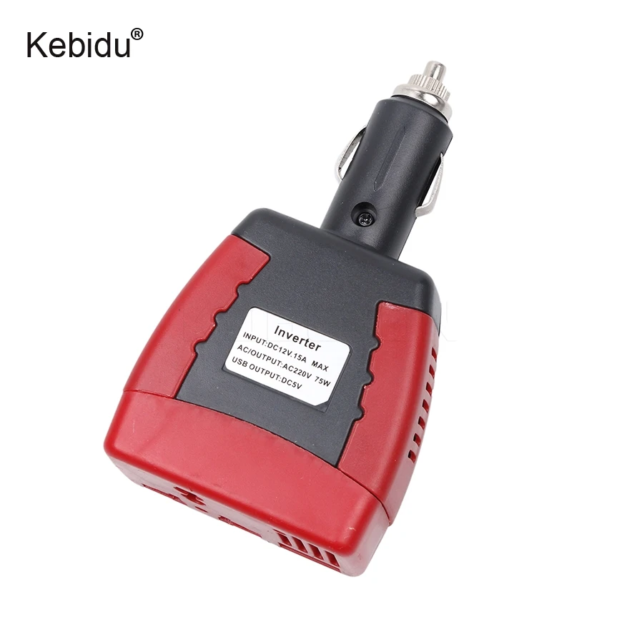 Kebidu хорошее качество автомобиля DC 12 V к переменному току 220 Мощность Инвертор