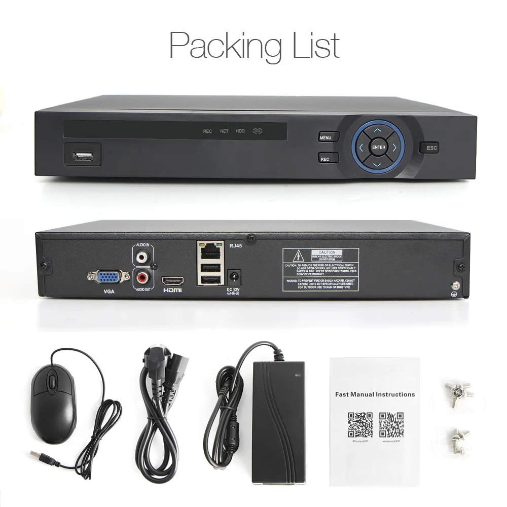 H.265 32Ch NVR 1080P или 25Ch 5MP 8CH 8MP ONVIF сетевой рекордер поддержка для безопасности ip камеры