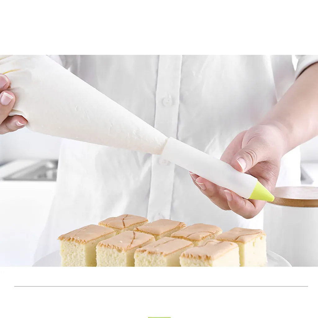 

Creative design Dessert Decorator Silicone Food Writing Pen Chocolate Cake Decorating Tools Cream Cup Icing Piping
