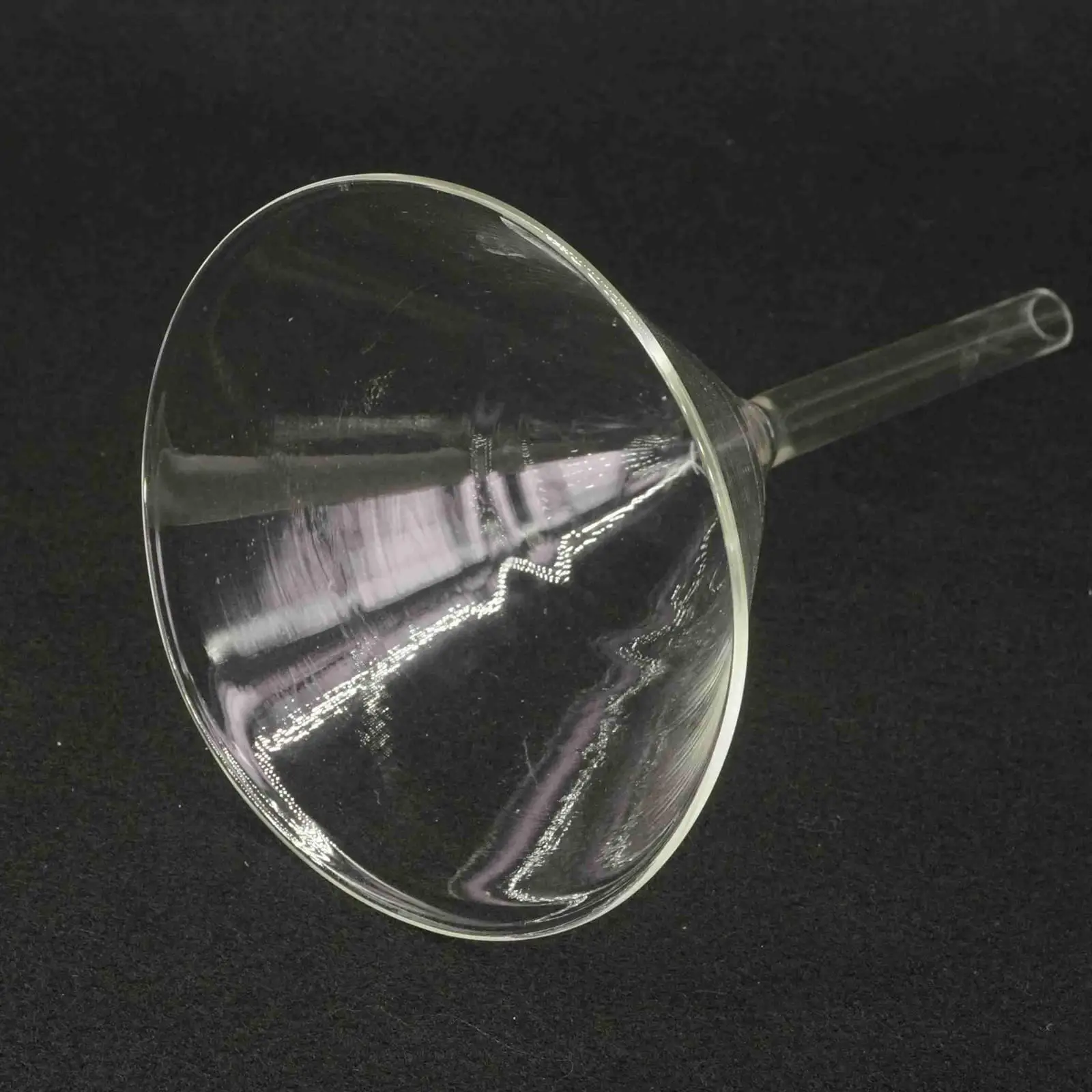 실험실 붕규산염 유리 깔때기, 삼각형 깔때기, 120mm