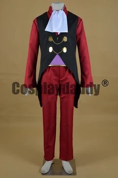 

Pokemon HeartGold and SoulSilver Psychic-type Trainer Indigo Elite Four Will Itsuki Outfit Game Cosplay Costume F006