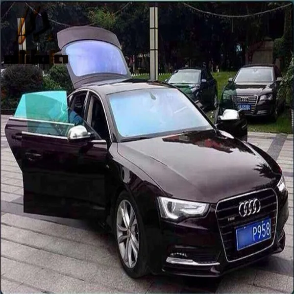 New arrival auto solar film purple to blue explosion proof membrane