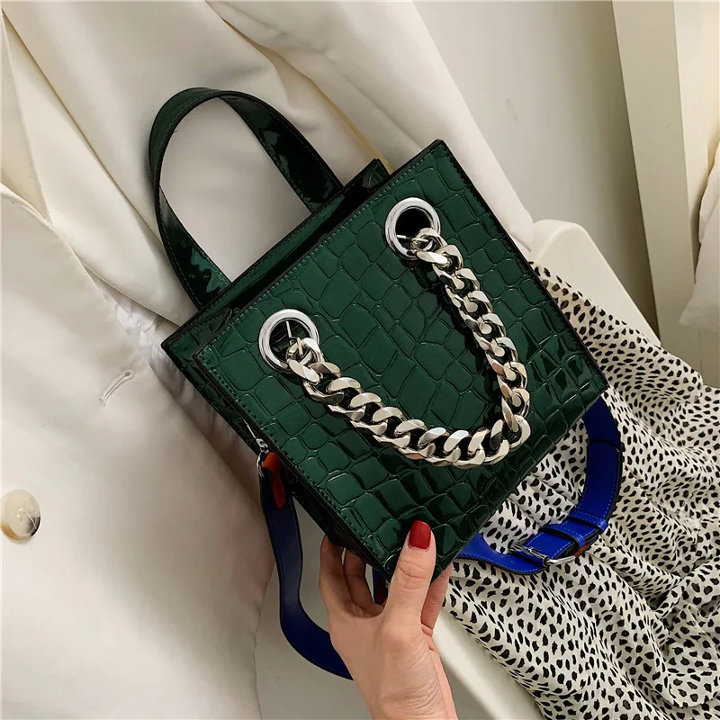 

Female Crossbody Tote Bag Women 2019 Quality Leather Luxury Handbags Designer Sac A Main Ladies Alligator Shoulder Messenger Bag