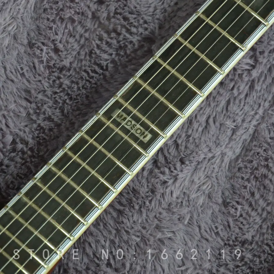 Фабрика на заказ Mayones электрогитара Шея через тело 6 струн со стеганным верхом