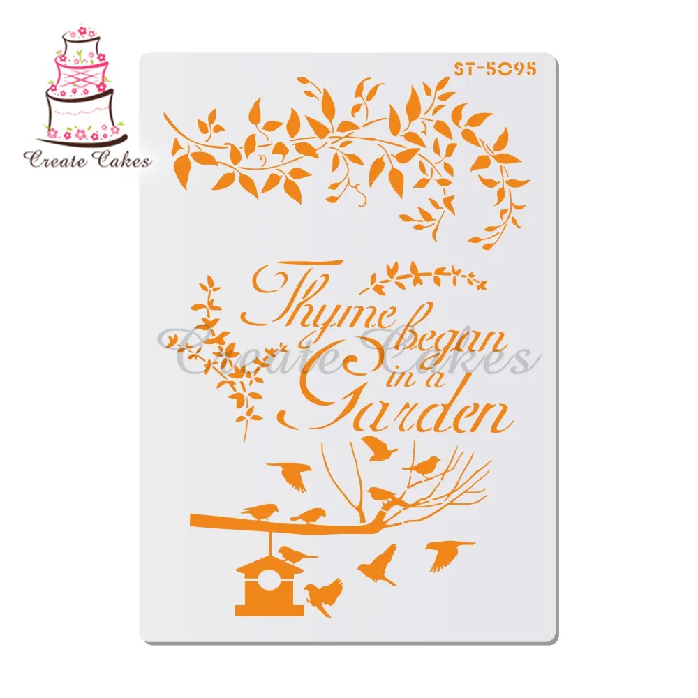 

Floral Stencils For Walls Painting Scrapbooking Stamp Album Decorative Embossing DIY Craft Paper Card Flower Template