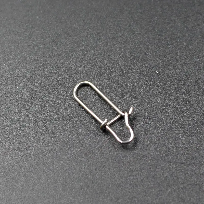 50 émerillons pêche à clip rapide connecteur leurres haute qualité accessoires pêche