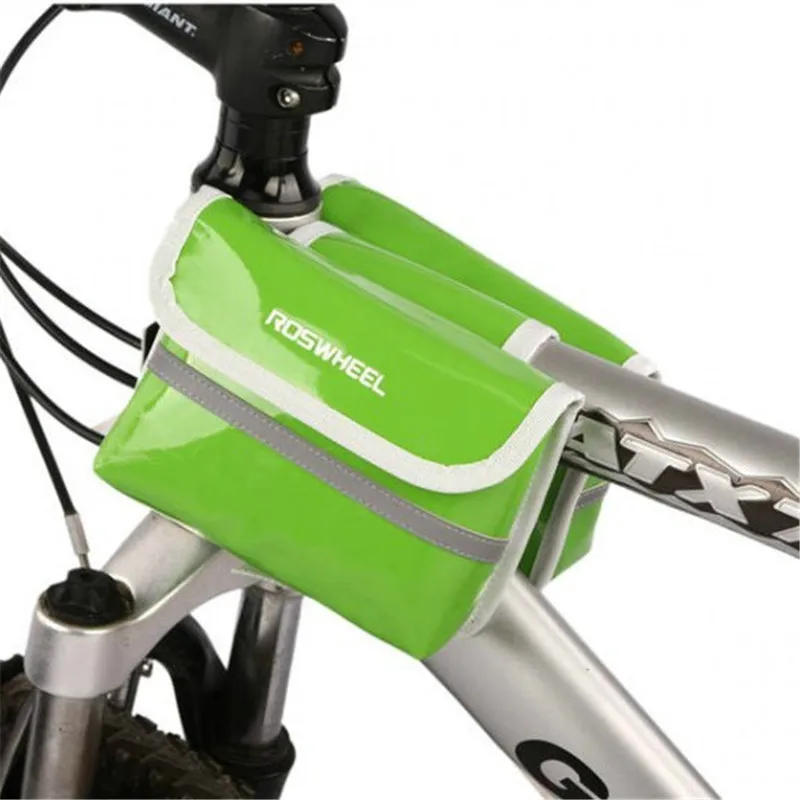 Водонепроницаемая велосипедная Рама Roswheel сумка из искусственной кожи Pannier для