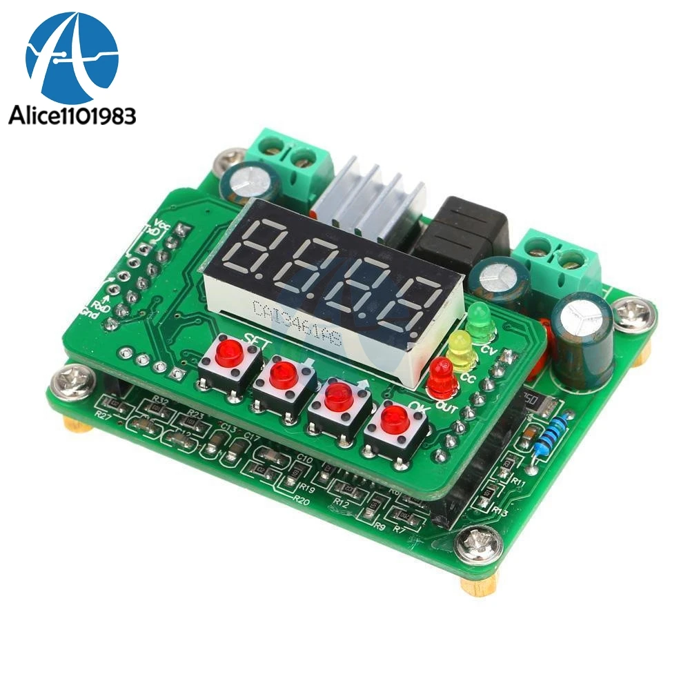 

B3603 DC-DC Digital Display Power Supply Adjustable Step Down Module Constant Voltage Current Ammeter Charger Control Board