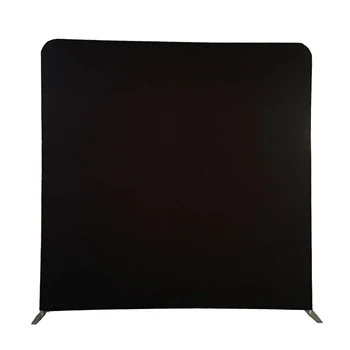 

Custom black color tension fabric background photo booth backdrop photography backdrops