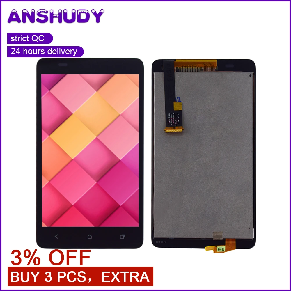 

For HTC Desire 400 LCD Display Touch Screen Digitizer Assembly For HTC Desire 400 Display Screen Replacement