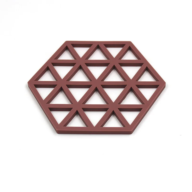 1 pcs KECTTIO Creative Hexagon Silicone Placemat Heat resistant Bowl Mat Kitchen Table Insulation Pad Six Colors Are Available 1 pcs KECTTIO Creative Hexagon Silicone Placemat Heat resistant Bowl Mat Kitchen Table Insulation Pad Six Colors Are Available