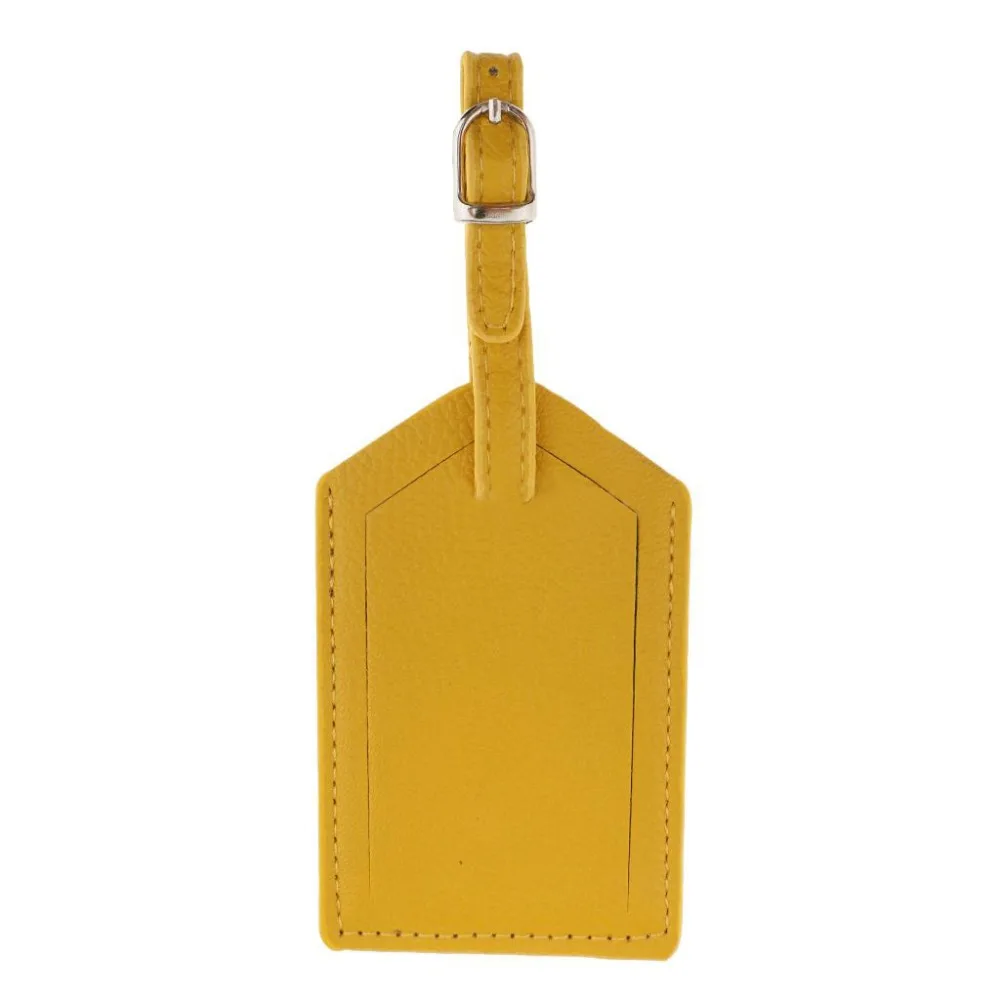 New Leather Luggage Tag Travel Suitcase Name Address ID Baggage Label Address Holder Portable Boarding Tags Travel Accessories New Leather Luggage Tag Travel Suitcase Name Address ID Baggage Label Address Holder Portable Boarding Tags Travel Accessories