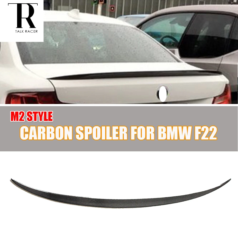 

M2 Style F22 Carbon Fiber Rear Trunk Boot Lip Wing Spoiler for BMW F22 220i 228i M235i F87 M2