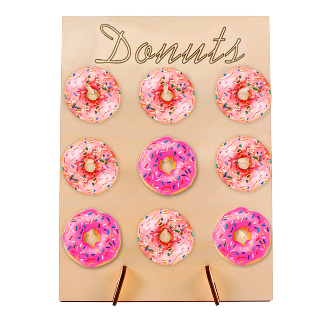 Donut Plank Wall for Baby Showers Bridal Shower Weddings Birthday Party